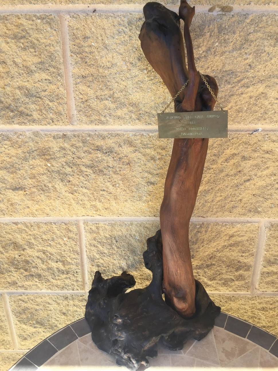 National Tree Care Award The National Tree Care Award presented to the Whyte brothers in 1983